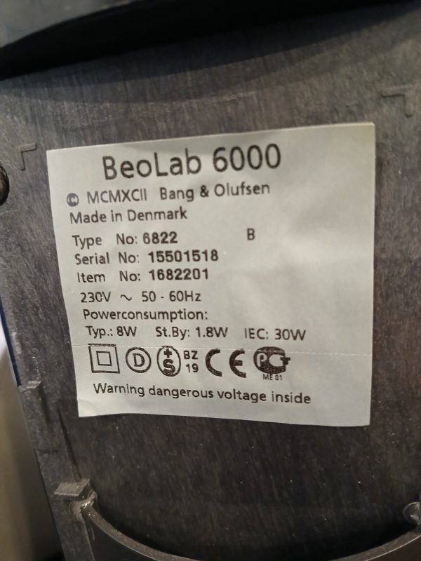 Pre-Owned Beolab 6000 (Set 1) - Image 5